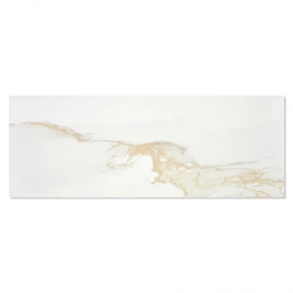 Marmor Veggflis <strong>Sovereign</strong>  Hvit Matt 33x90 cm